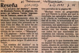 Reseña  [artículo] O. Z. S.