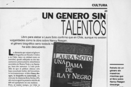 Un Género sin talentos Un Género sin talentos