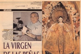 La virgen de Las Peñas La virgen de Las Peñas