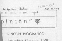 Francisco Coloane (1910) Francisco Coloane (1910)