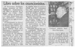 Libro sobre los asuncionistas  [artículo].