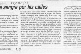 Neruda y la sangre por las calles  [artículo] María Maluenda.