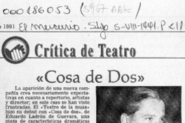 "Cosa de dos"