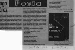 Dago Pérez, poeta  [artículo] Martín Faunes.