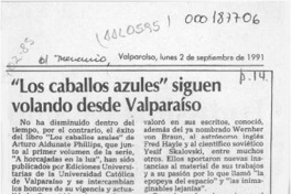 "Los caballos azules" siguen volando desde Valparaíso "Los caballos azules" siguen volando desde Valparaíso