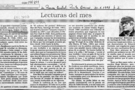 Lecturas del mes