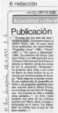 Publicación  [artículo].