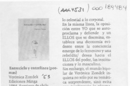 Entrecielo y entrelínea  [artículo] A. O.