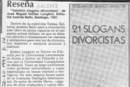 21 slogans divorcistas [artículo] O. Z. S.