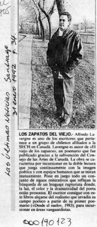Los Zapatos del viejo  [artículo].