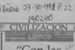 "Con las cartas de la mano"