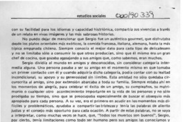 Acto de homenaje a la memoria de Luis Scherz García  [artículo] Pedro Morandé.
