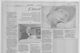 Cínico!