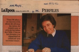 Secretos en el oído de los niños  [artículo] Paola Calcagni.