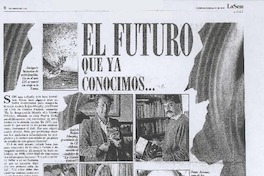 El futuro que ya conocimos -- El futuro que ya conocimos --