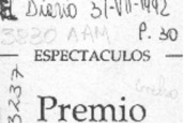 Premio Novela Joven