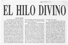 El Hilo divino