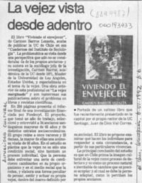 La Vejez vista desde adentro  [artículo].