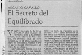 El Secreto del equilibrado  [artículo].