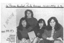 Escritoras magallánicas lanzan 70 poemas en obra titulada "Prisma"  [artículo].