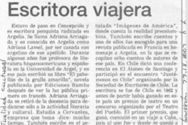 Escritora viajera Escritora viajera