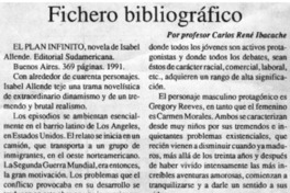 Fichero bibliográfico Fichero bibliográfico