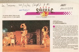 Integrando a Latinoamérica  [artículo] Amarello.