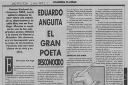Eduardo Anguita, el gran poeta desconocido Eduardo Anguita, el gran poeta desconocido