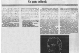 Un poeta chillanejo Un poeta chillanejo