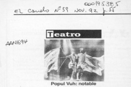 Popol vuh, notable  [artículo] Robin Hood.