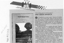 Una gesta mágica  [artículo] Lucrecio.