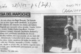 Poesía del Mapocho Poesía del Mapocho