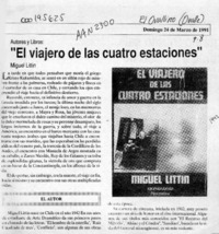 "El Viajero de las cuatro estaciones"  [artículo].