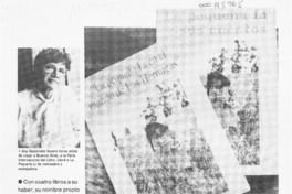 Los múltiples mundos de Lila Layeres, escritora  [artículo] Norma Herrera B.