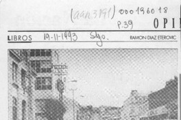 Crónicas de sur a norte  [artículo] Ramón Díaz Eterovic.