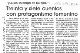 Treinta y siete cuentos con protagonismo femenino  [artículo].