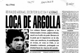 Loca de argolla  [artículo] Rafael Berastegui.