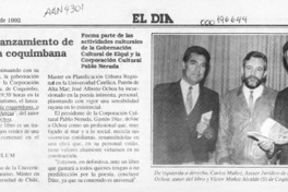 Se realizó lanzamiento de libro poesía coquimbana  [artículo].