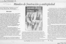 Mundos de frustración y ambigüedad  [artículo] Mariano Aguirre.