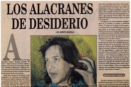 Los alacranes de Desiderio Los alacranes de Desiderio