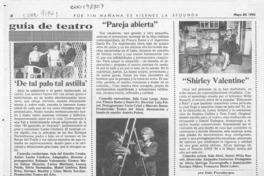 De tal palo tal astilla  [artículo] Italo Passalacqua.