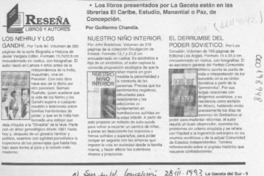 El derrumbe del poder soviético  [artículo] Guillermo Chandía.