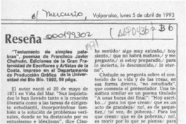 Reseña  [artículo] E. R. M.