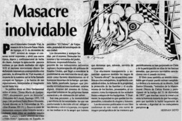 Masacre inolvidable Masacre inolvidable