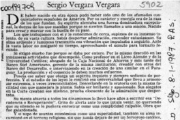 Sergio Vergara Vergara Sergio Vergara Vergara