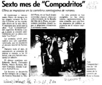 Sexto mes de "Compadritos"  [artículo].