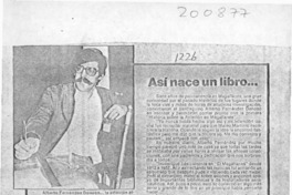 Así nace un libro --  [artículo].