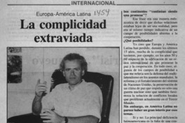 La Complicidad extraviada  [artículo].