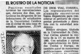 El Rostro de la noticia  [artículo].