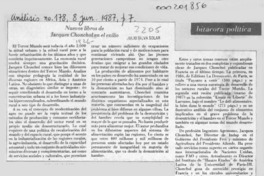Nuevos libros de Jacques Chonchol en el exilio  [artículo] Julio Silva Solar.